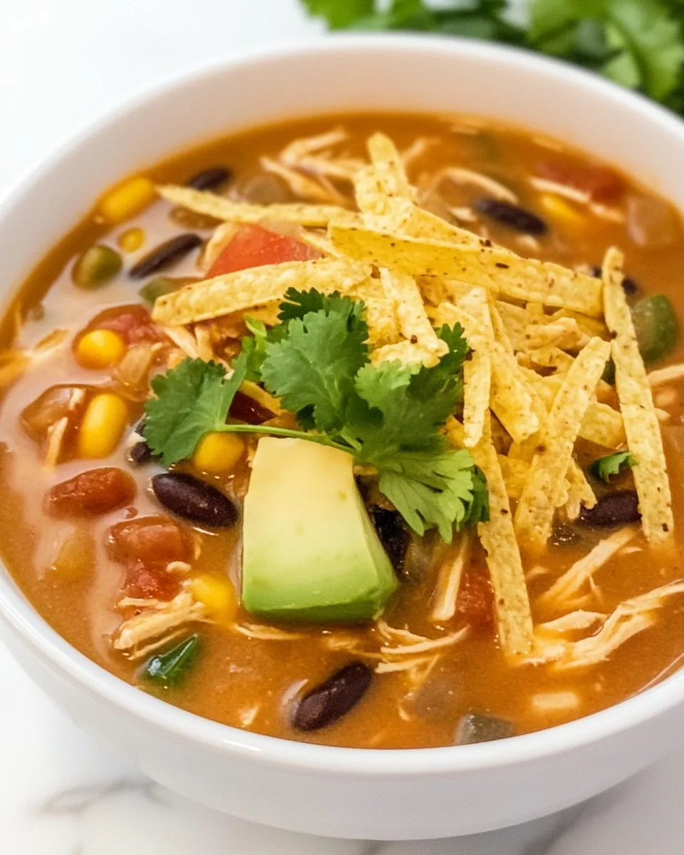 Chicken Tortilla Soup