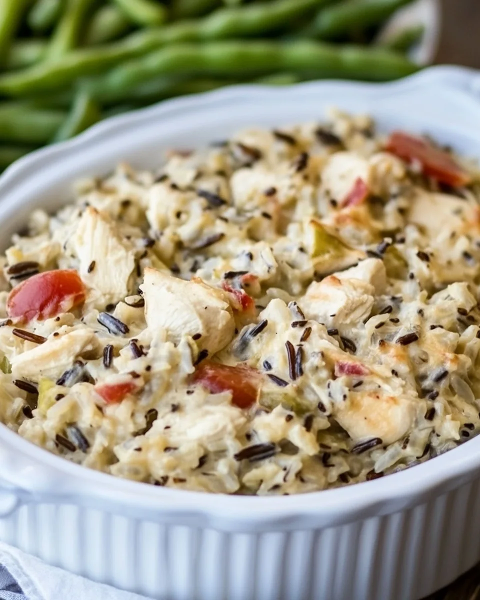 Chicken Wild Rice Casserole