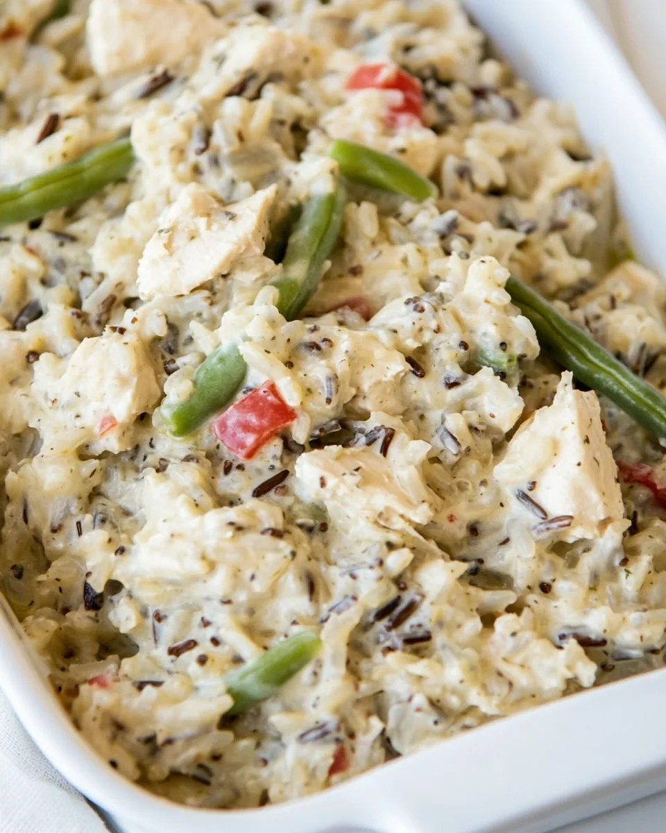 Chicken Wild Rice Casserole