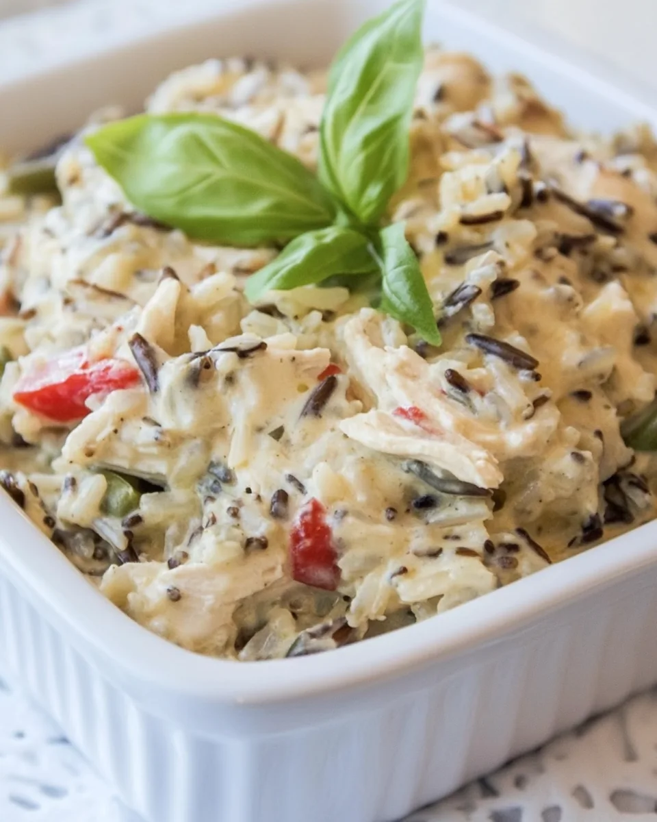Chicken Wild Rice Casserole