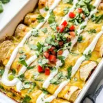 Chicken and Sweet Potato Enchiladas