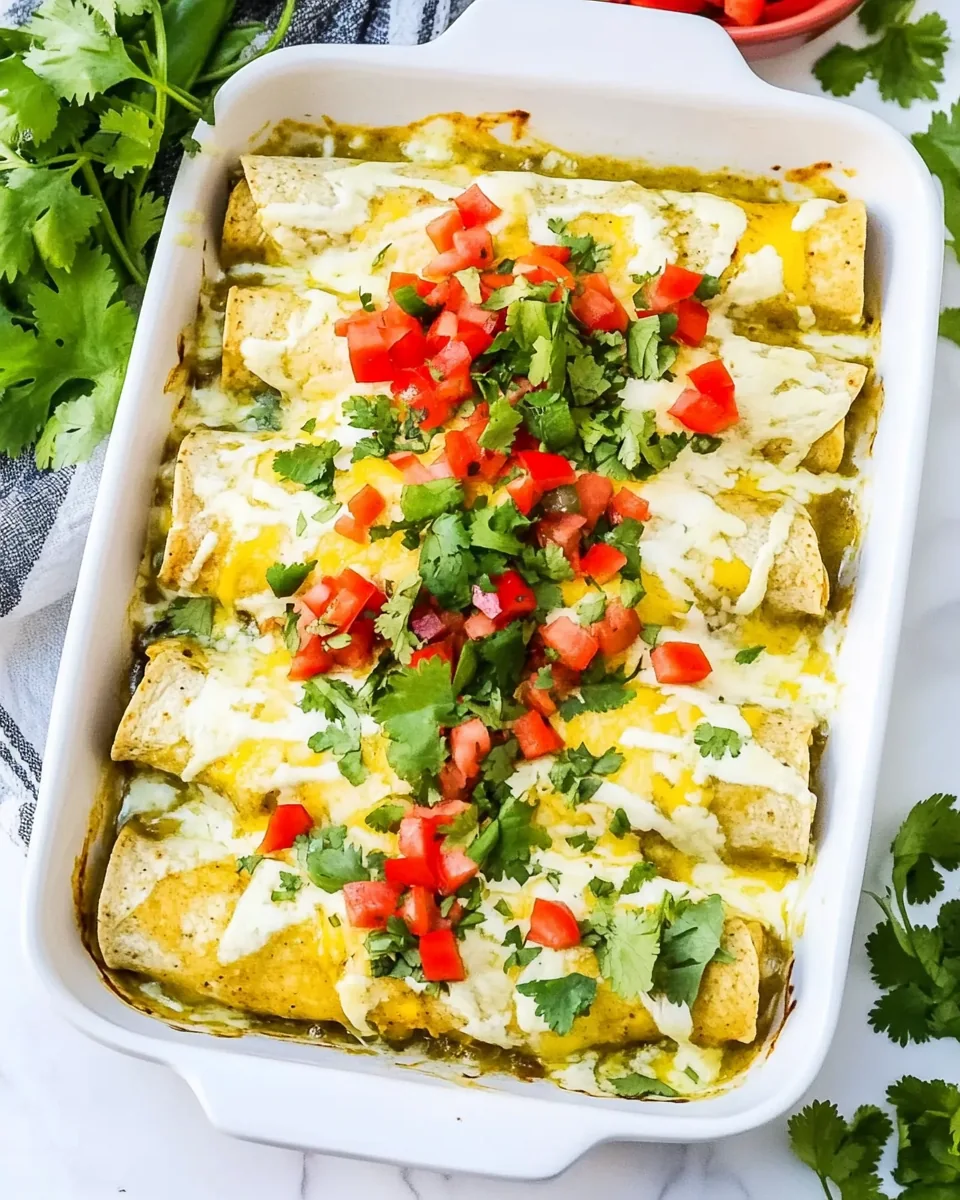 Chicken and Sweet Potato Enchiladas
