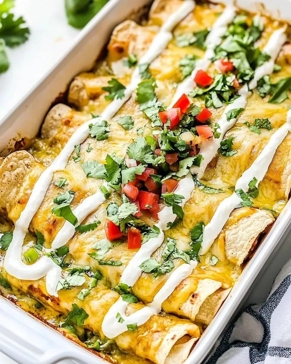 Chicken and Sweet Potato Enchiladas