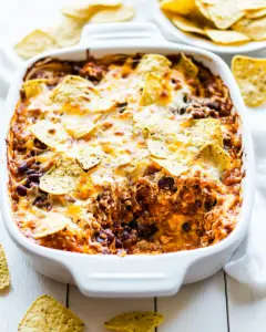 Chips and Cheese Chili Casserole