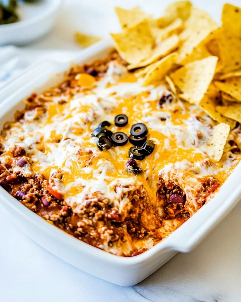 Chips and Cheese Chili Casserole