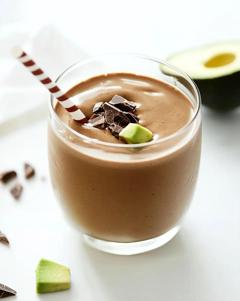 Chocolate Avocado Smoothie