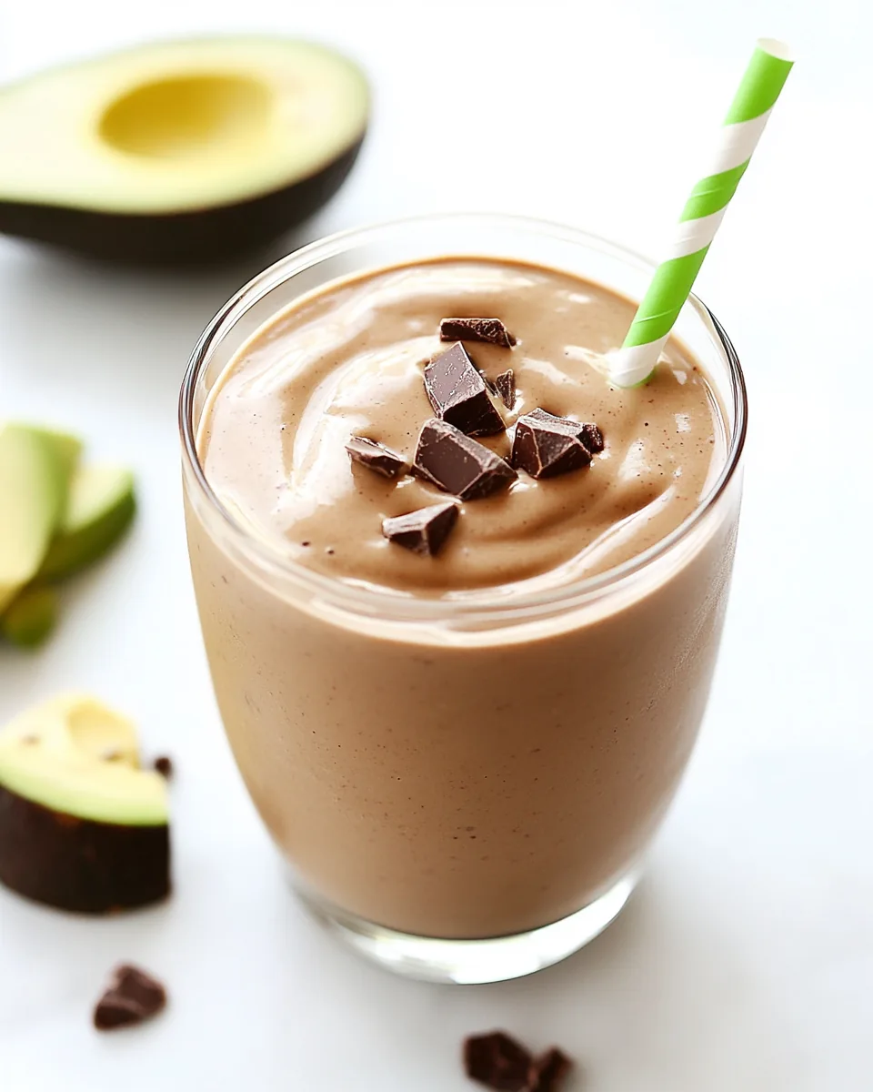 Chocolate Avocado Smoothie