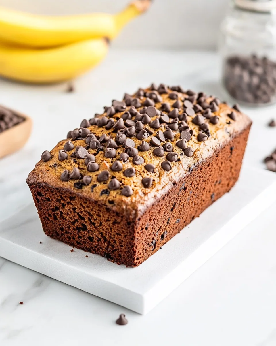 Chocolate Chip Banana Bread