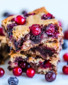 Chocolate Chip Cherry Bars