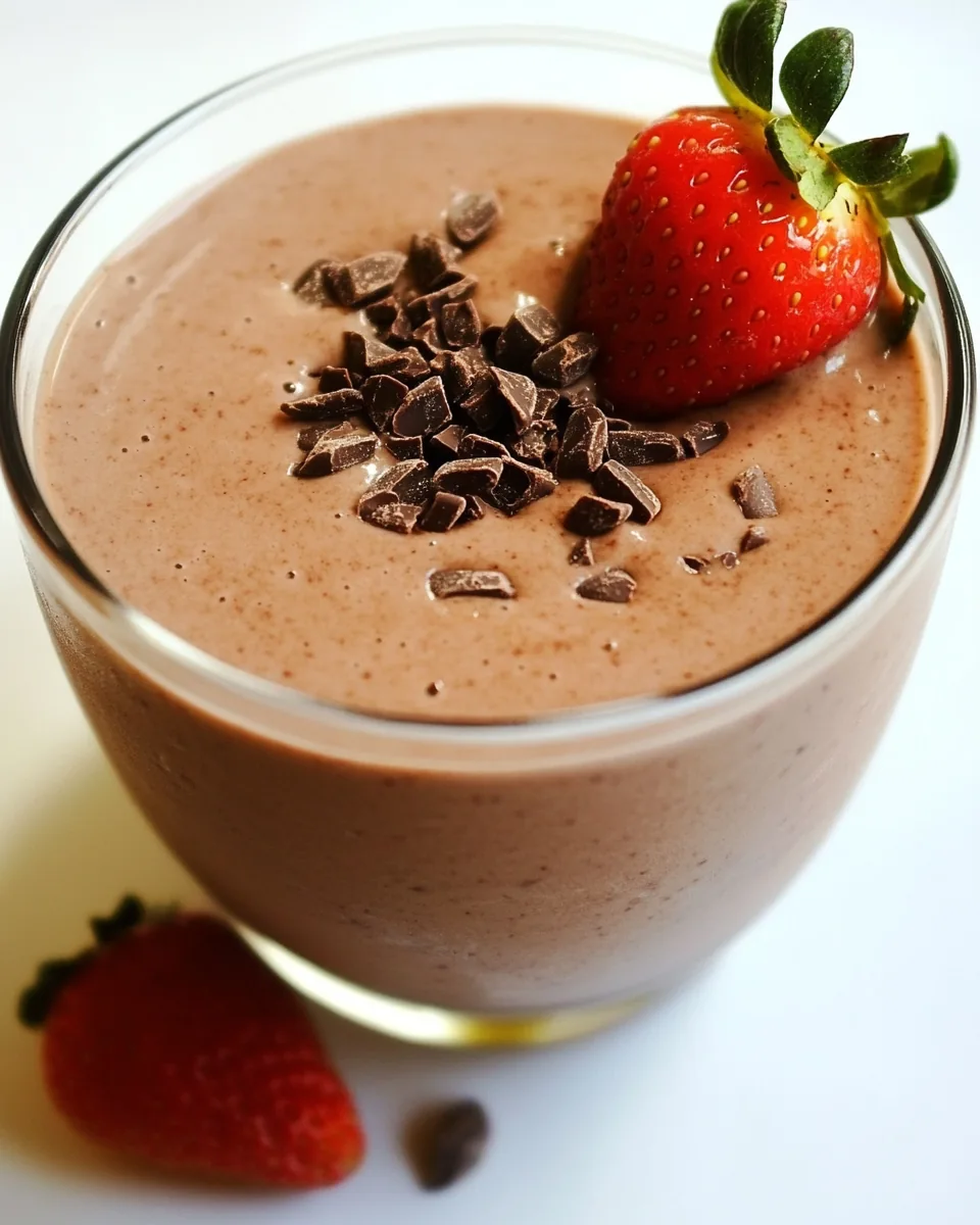 Chocolate Covered Strawberry Shake