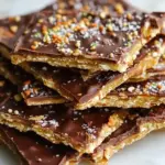 Chocolate Covered Toffee Matzo Crunch