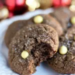 Chocolate Gingerbread Cookies