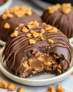 Chocolate Peanut Butter No Bake Cookies