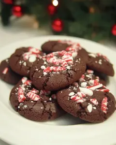 Chocolate Peppermint Cookies