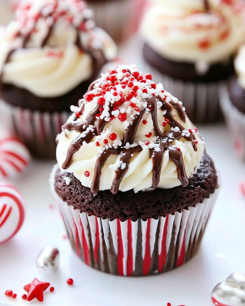Chocolate Peppermint Cupcakes