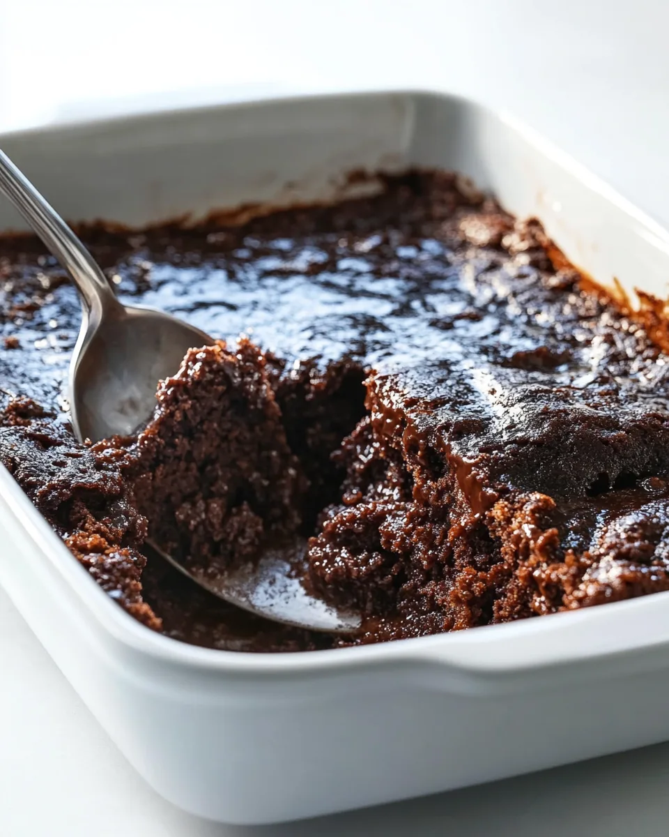 Chocolate Pudding Cake