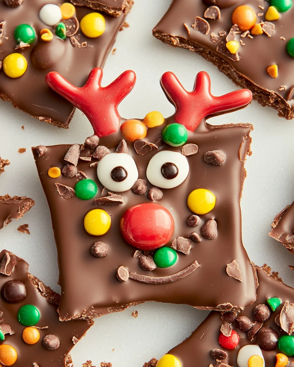Chocolate Reindeer Bark