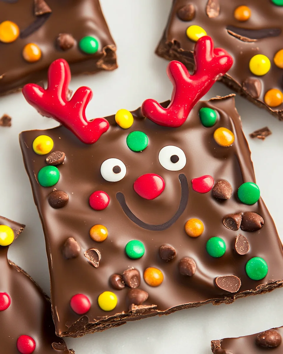 Chocolate Reindeer Bark