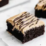 Chocolate Sheet Cake with Peanut Butter Frosting