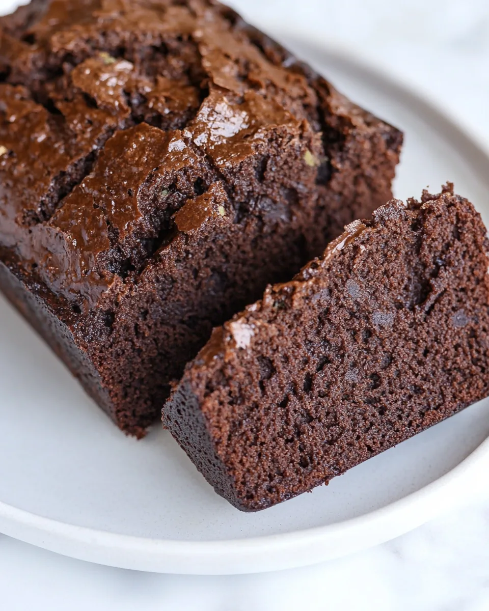 Chocolate Zucchini Bread