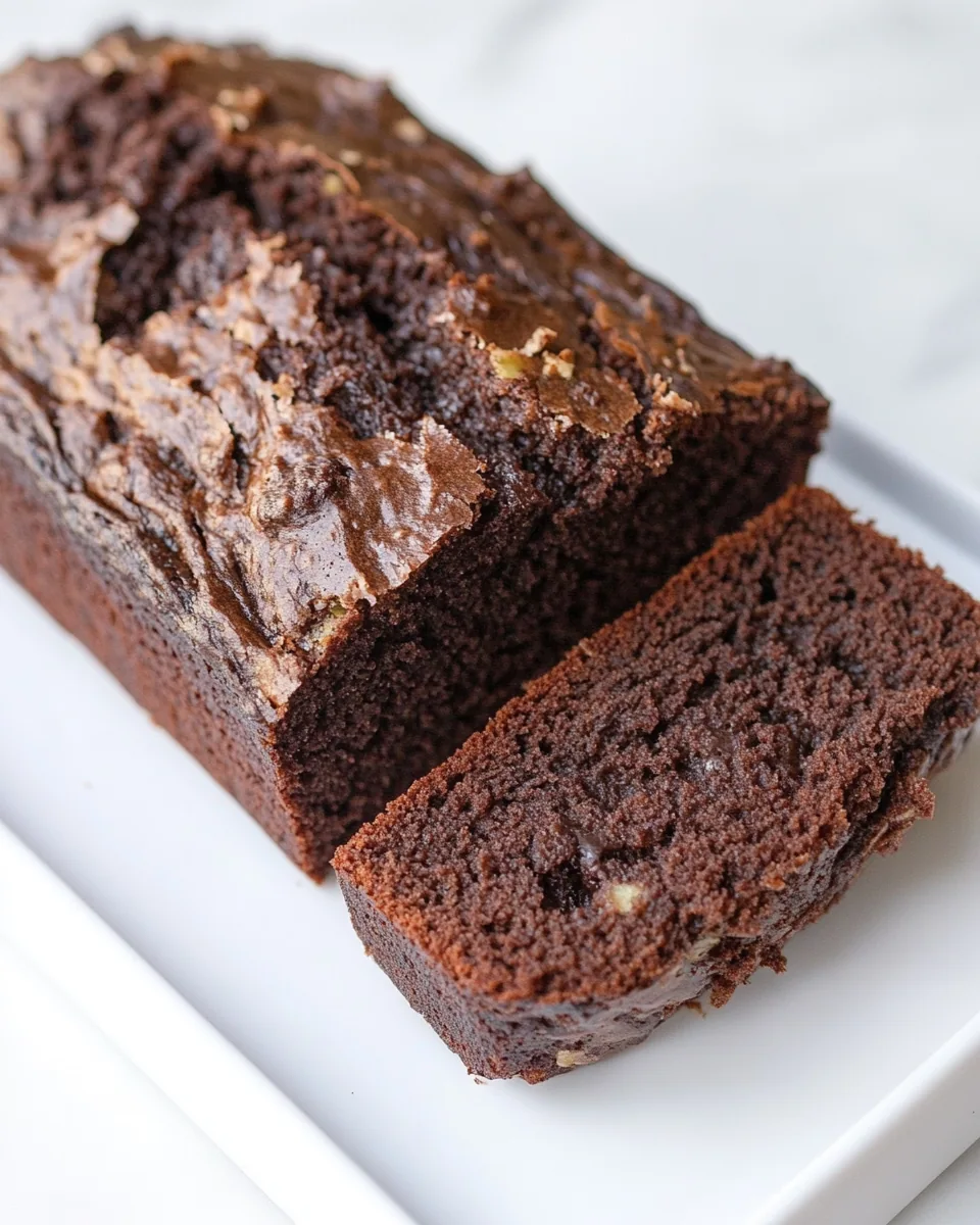 Chocolate Zucchini Bread