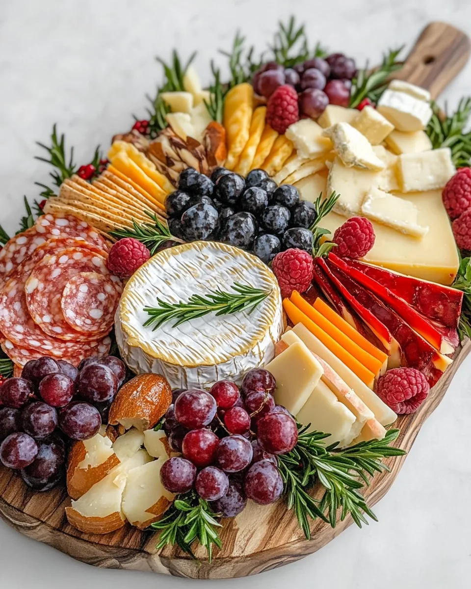 Christmas Cheese Board