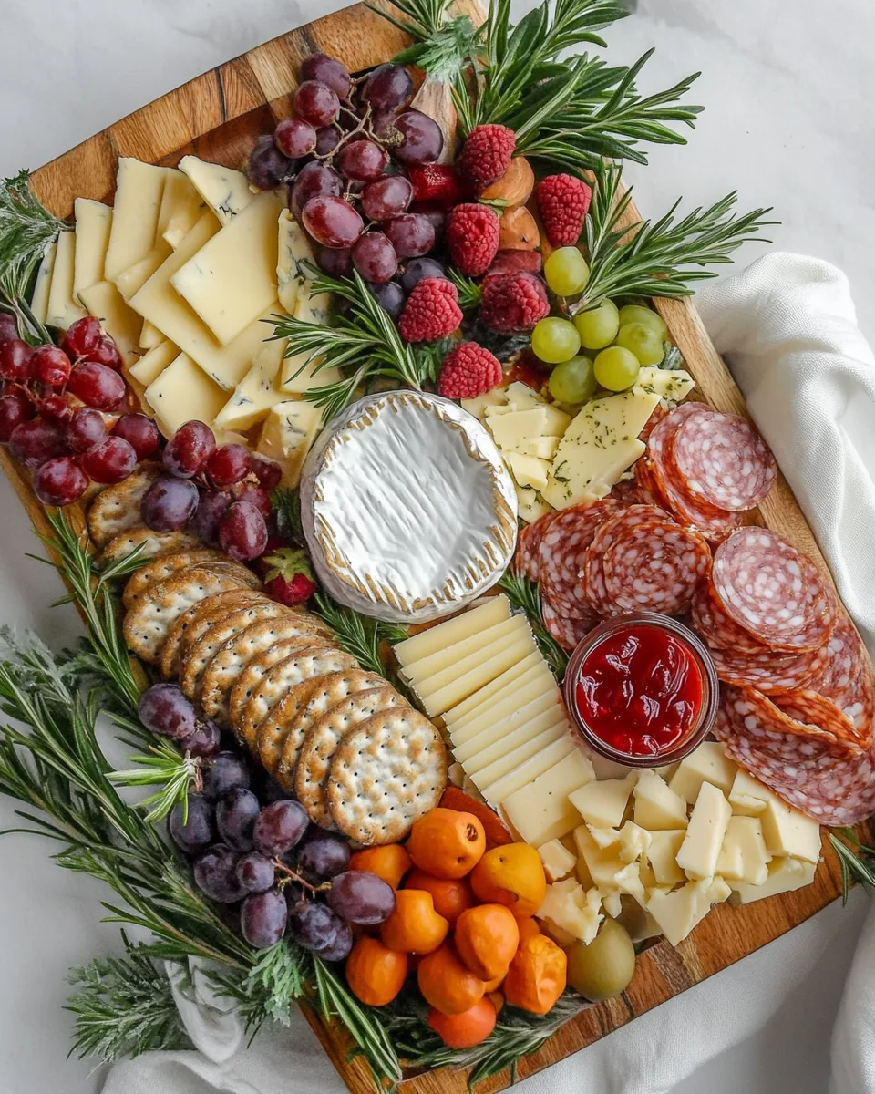 Christmas Cheese Board