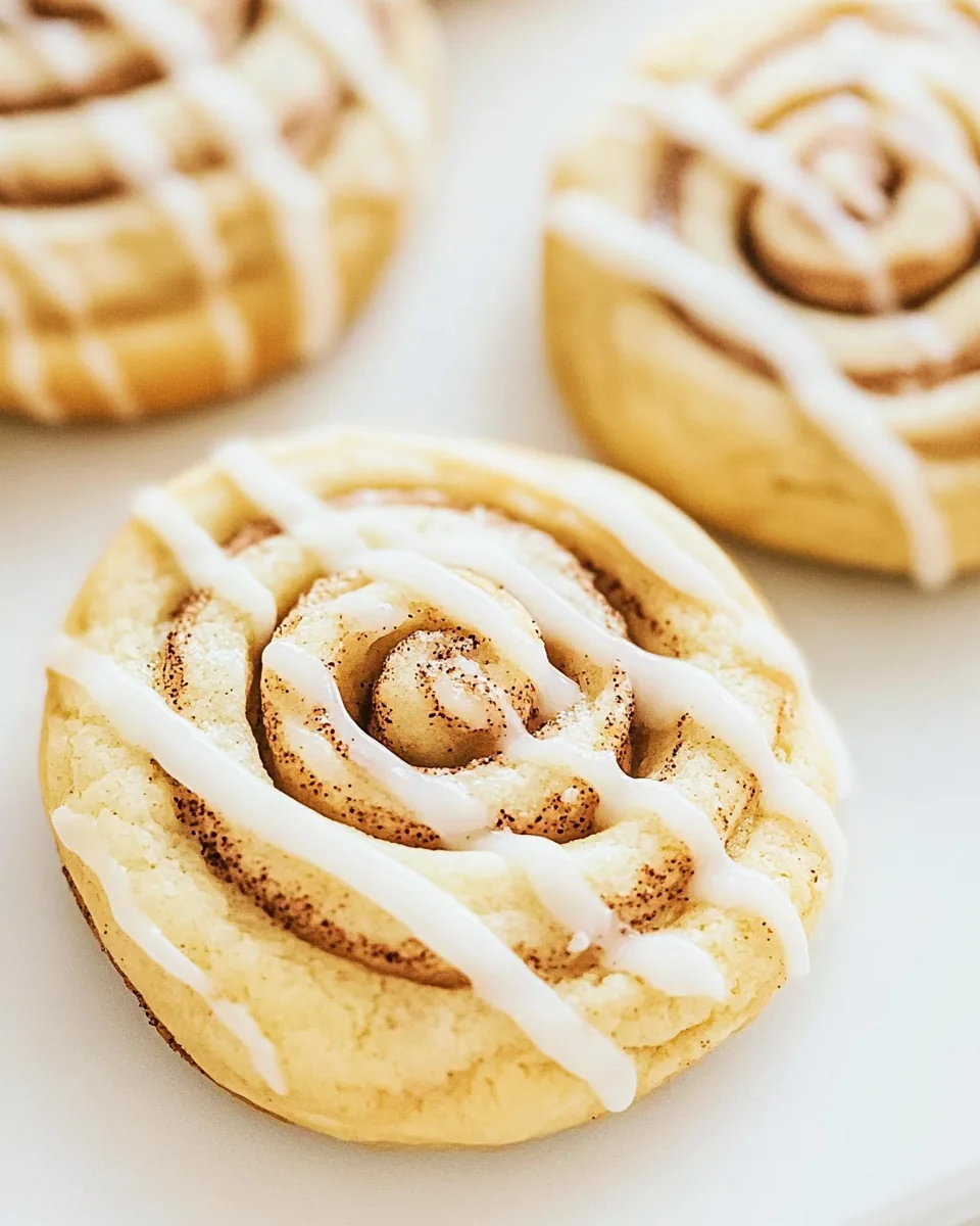 Cinnamon Roll Cookies