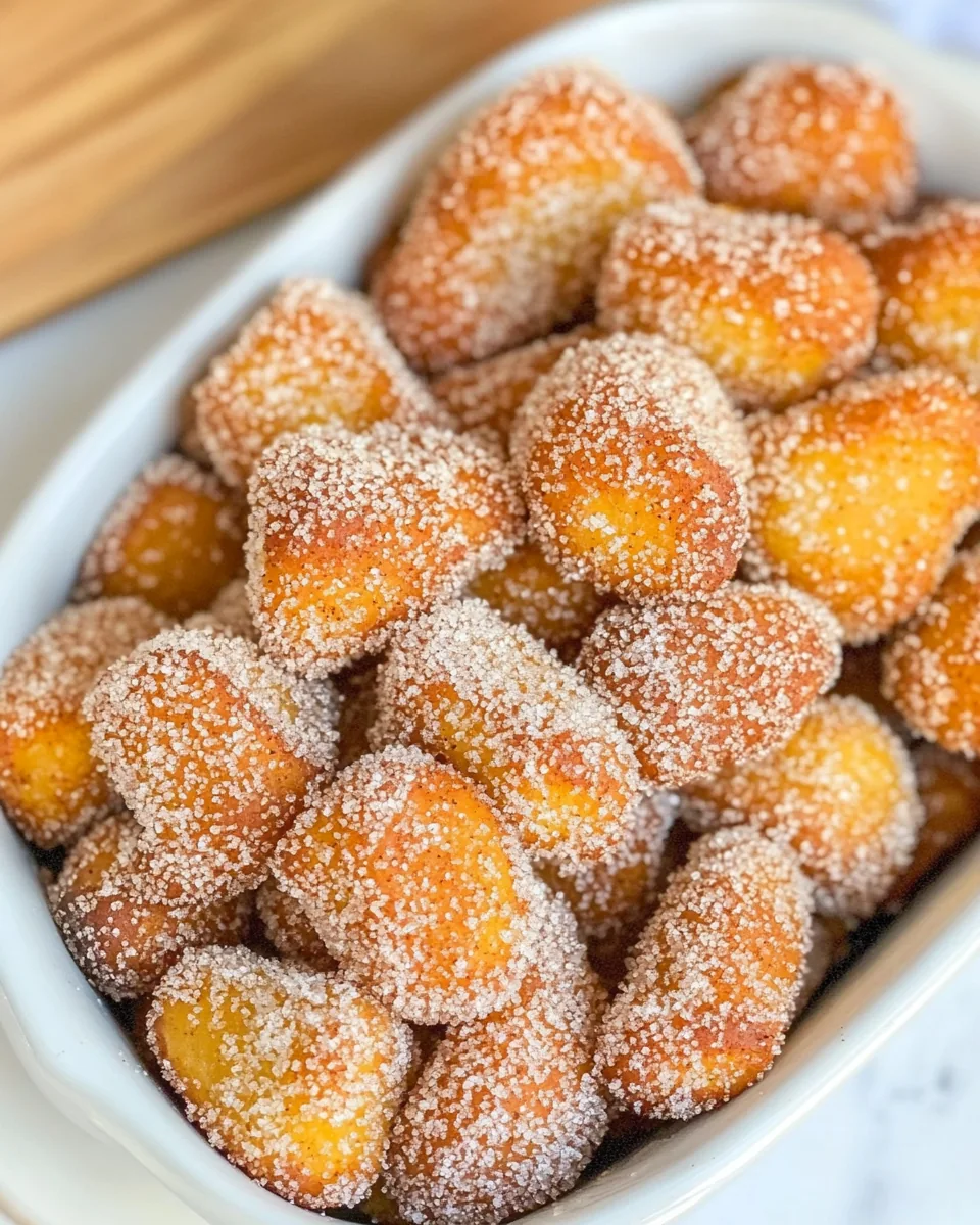 Cinnamon Sugar Pretzel Bites