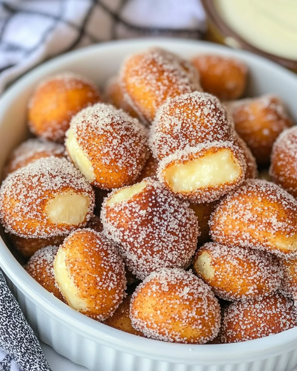 Cinnamon Sugar Pretzel Bites