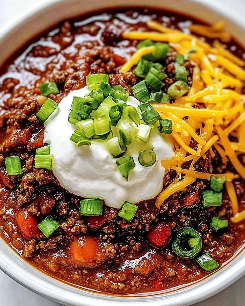 Classic Beef Chili