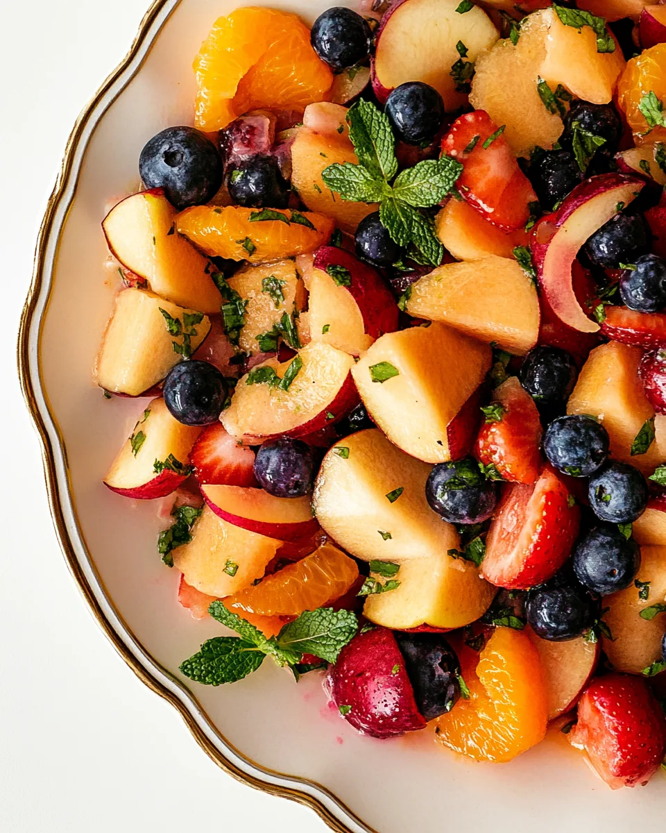 Colourful Summer Fruit Salad