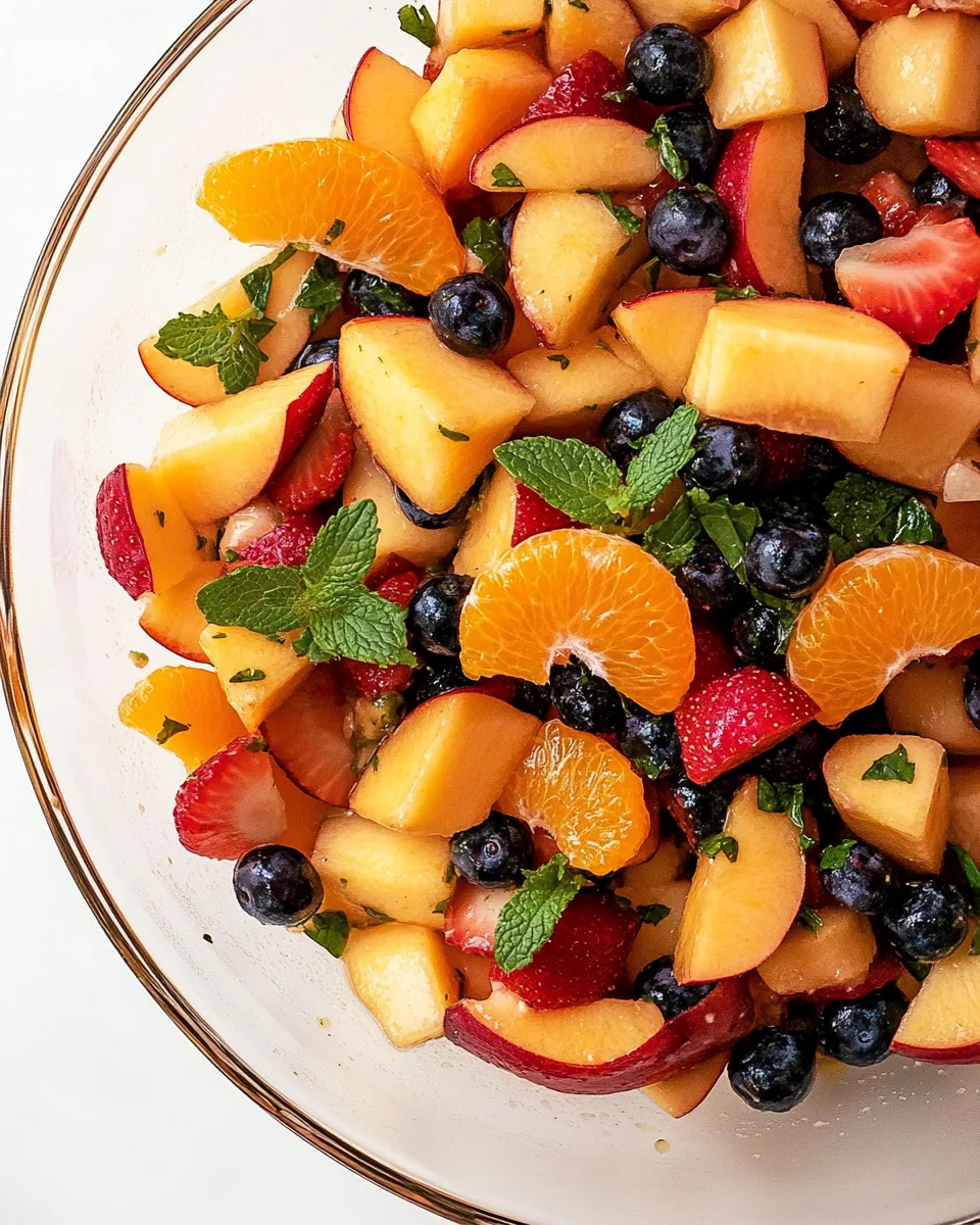 Colourful Summer Fruit Salad