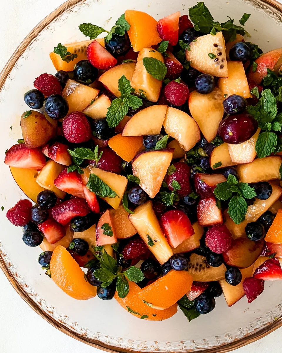 Colourful Summer Fruit Salad