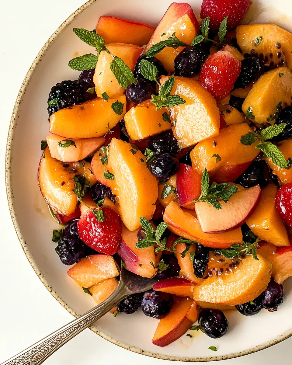 Colourful Summer Fruit Salad