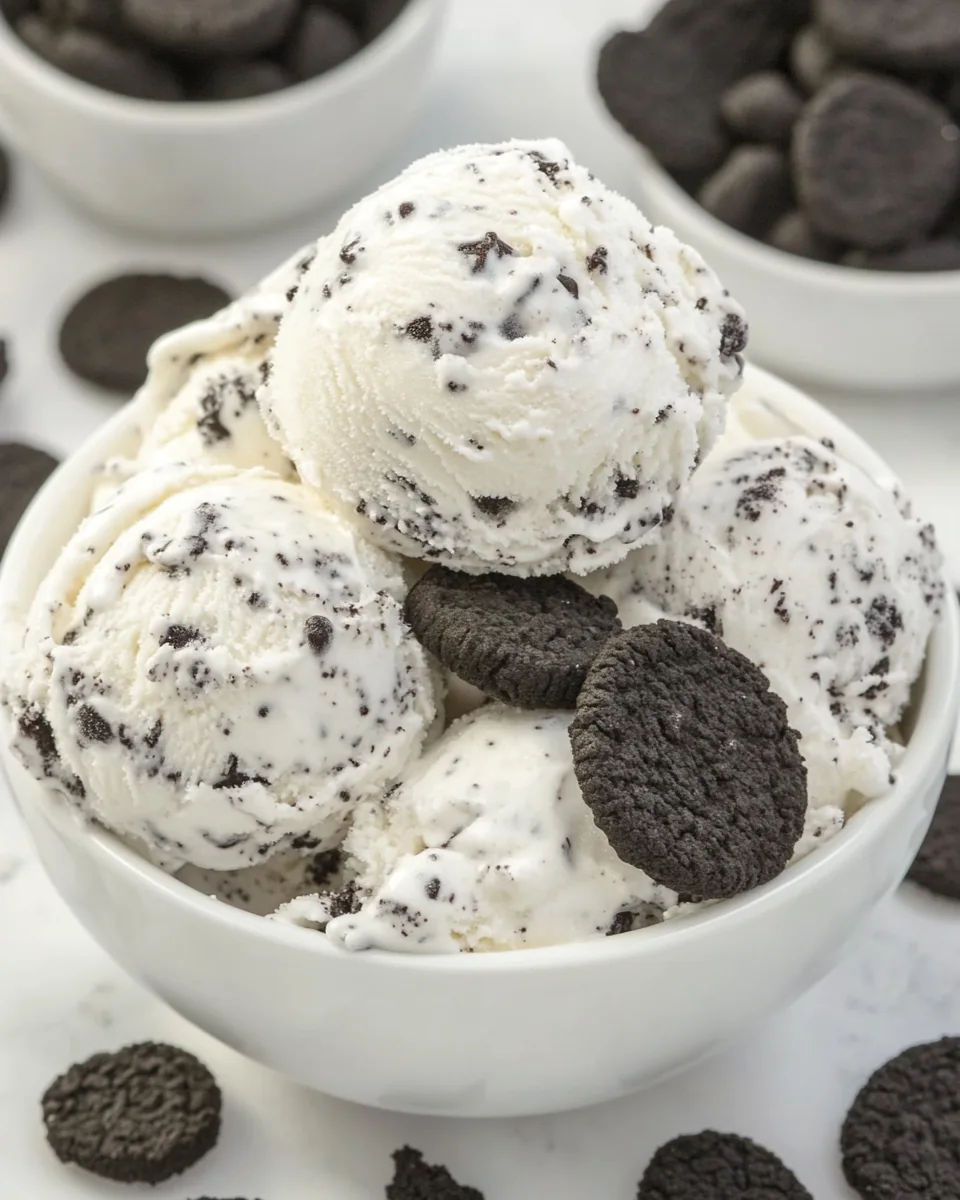 Cookies and Cream Ice Cream
