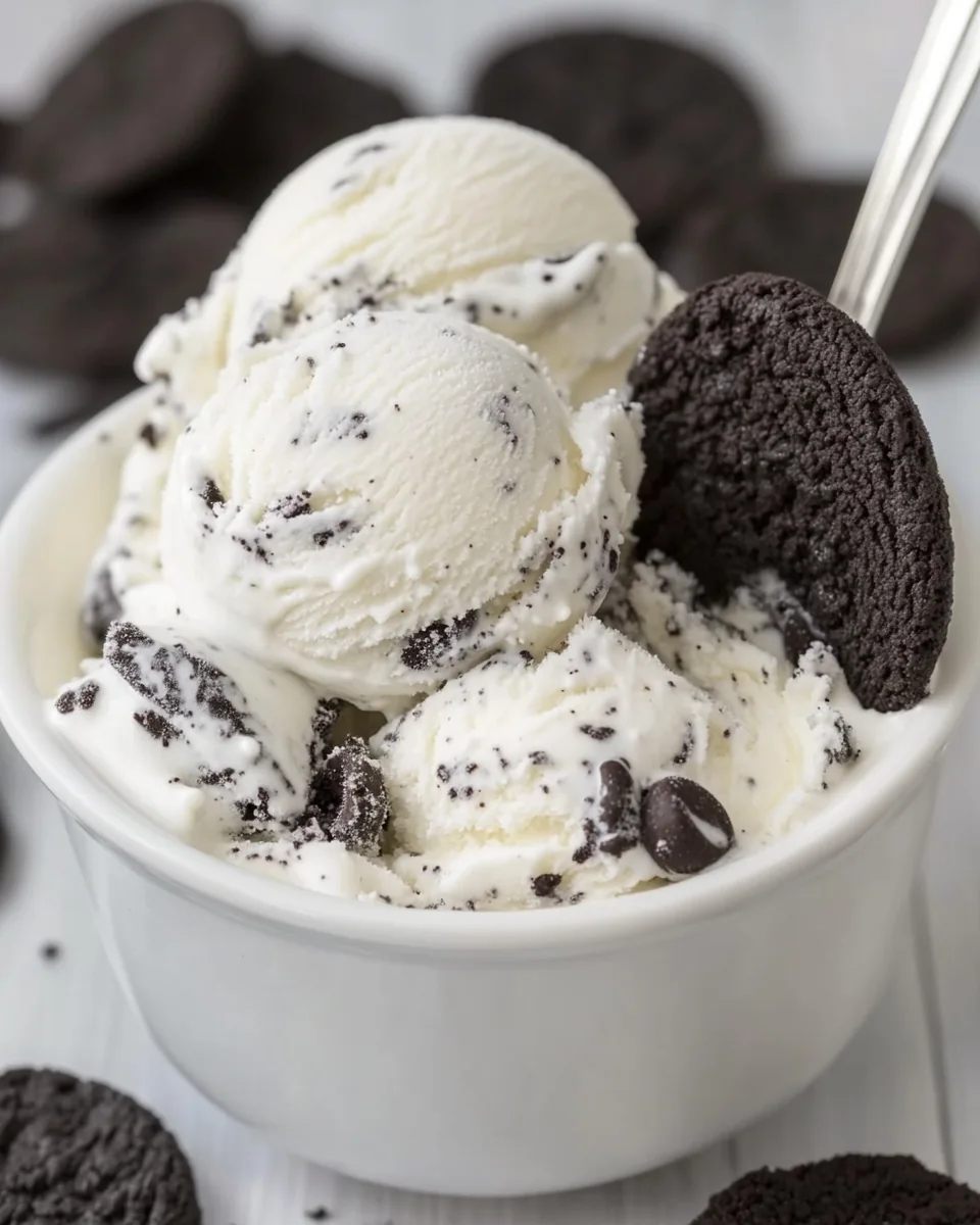 Cookies and Cream Ice Cream