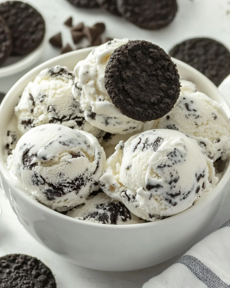 Cookies and Cream Ice Cream