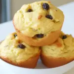 Corn Muffins with Yellow Squash and Raisins