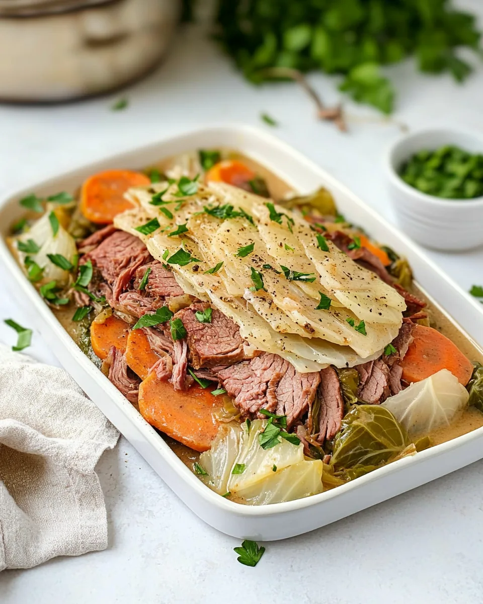 Corned Beef And Cabbage
