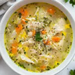 Cozy Chicken and Stars Soup