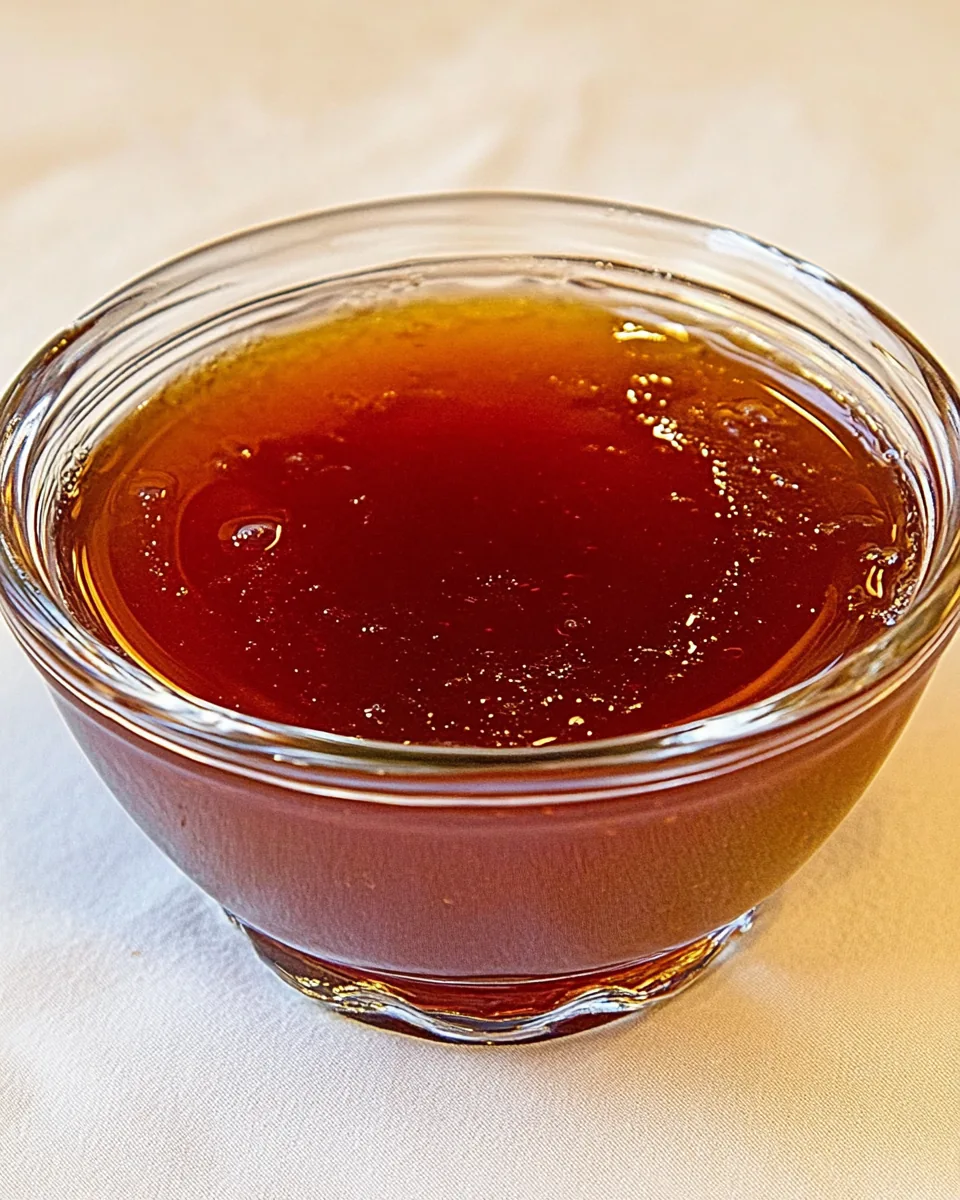 Crab Apple Brown Sugar Syrup