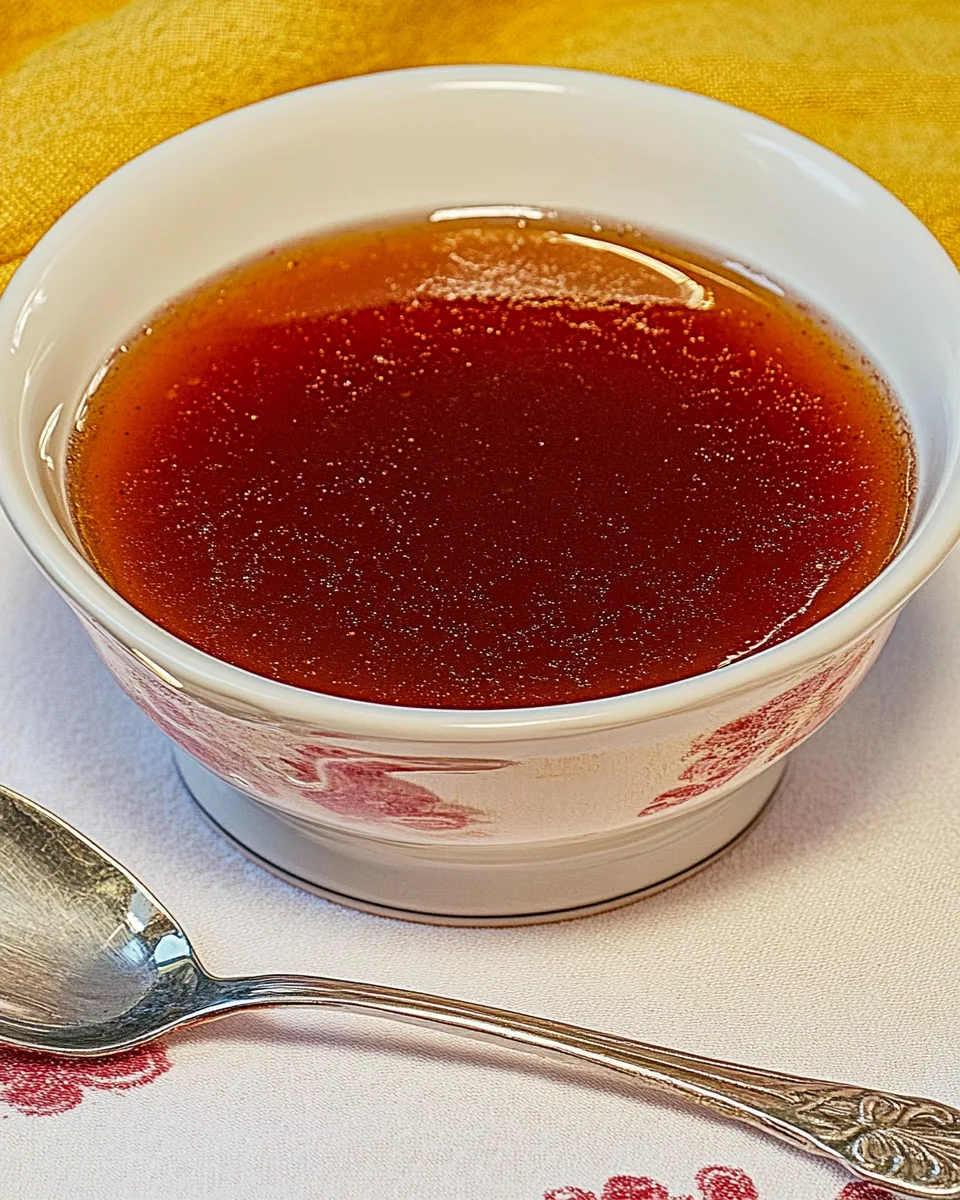Crab Apple Brown Sugar Syrup