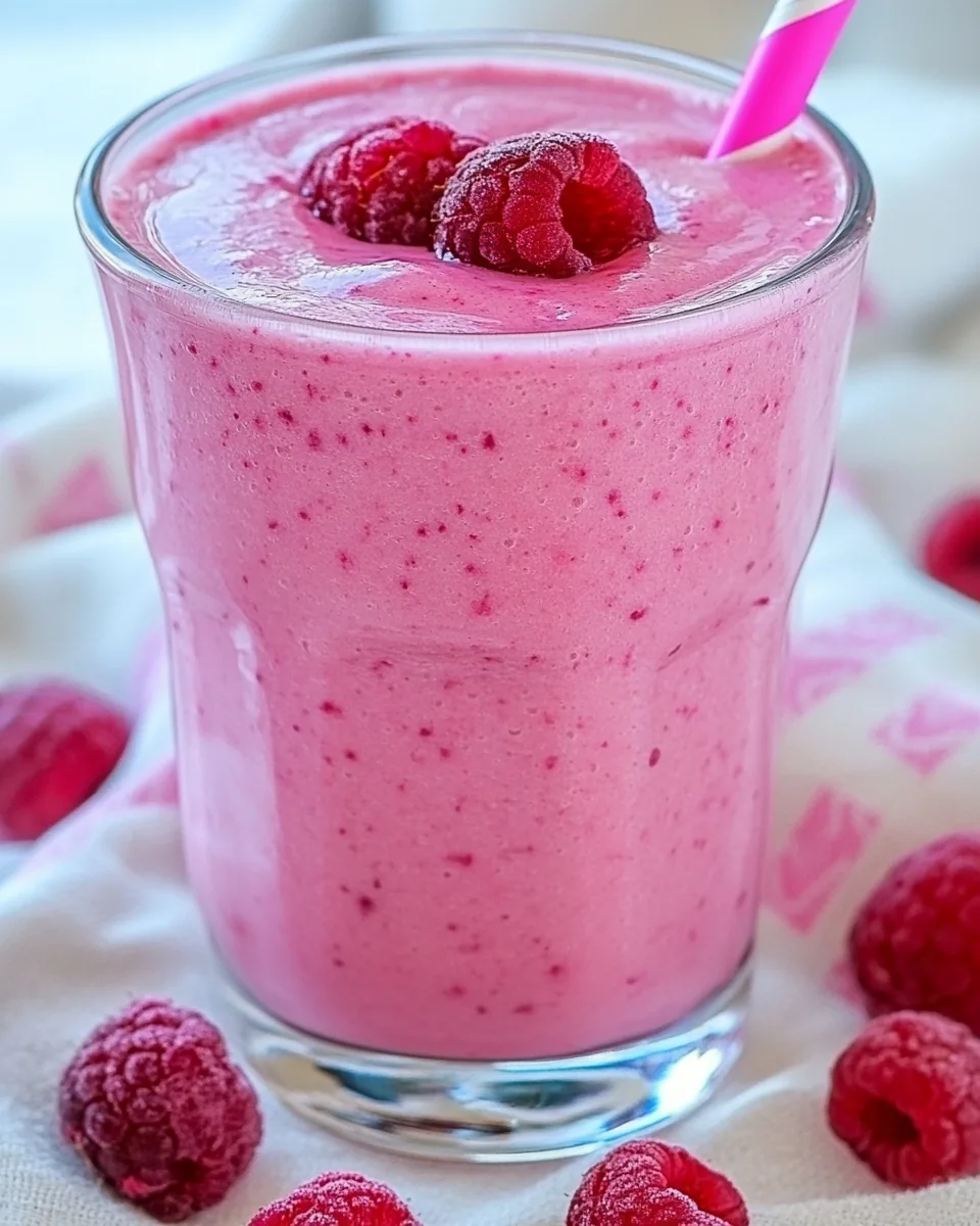 Cranberry Raspberry Smoothie