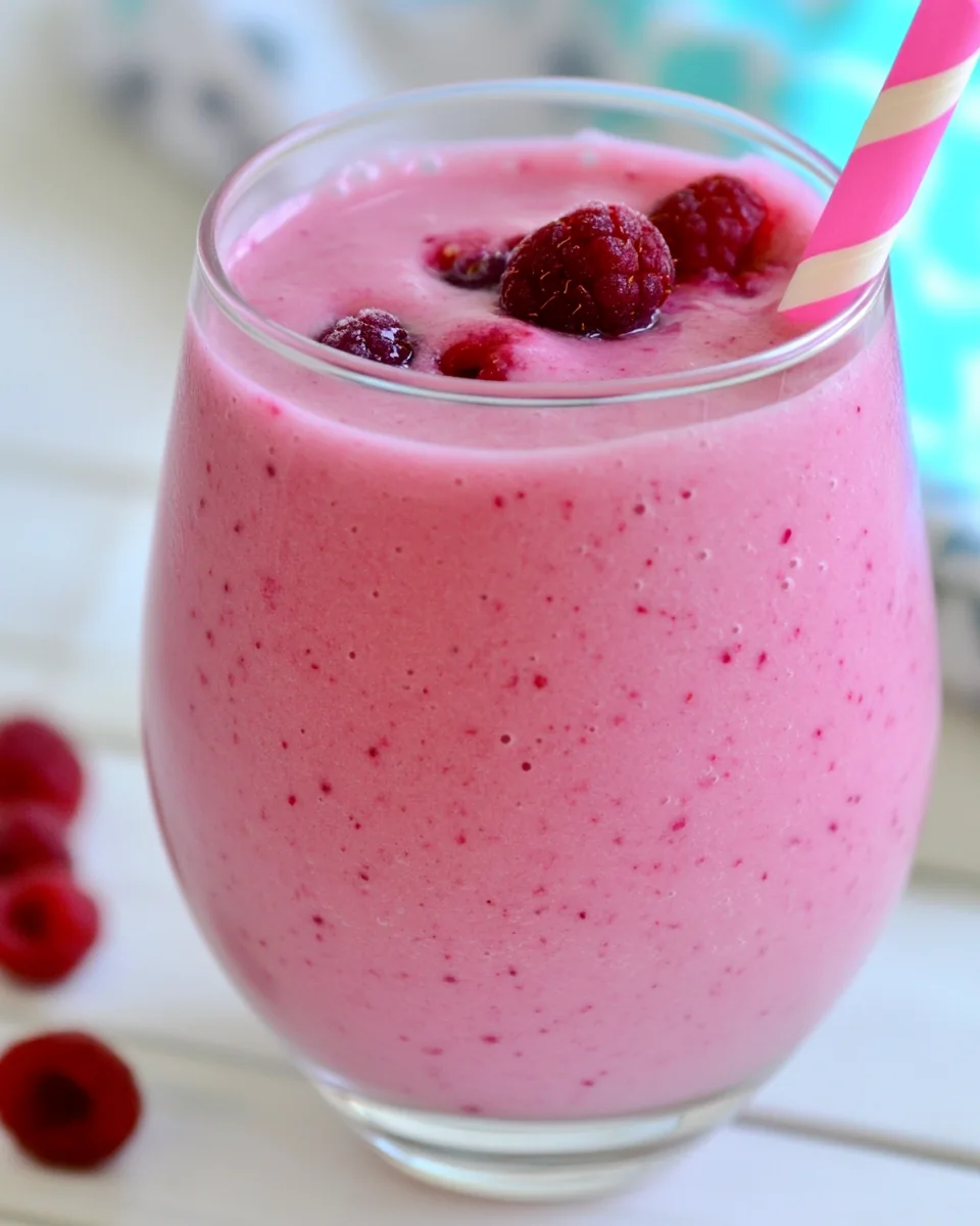 Cranberry Raspberry Smoothie