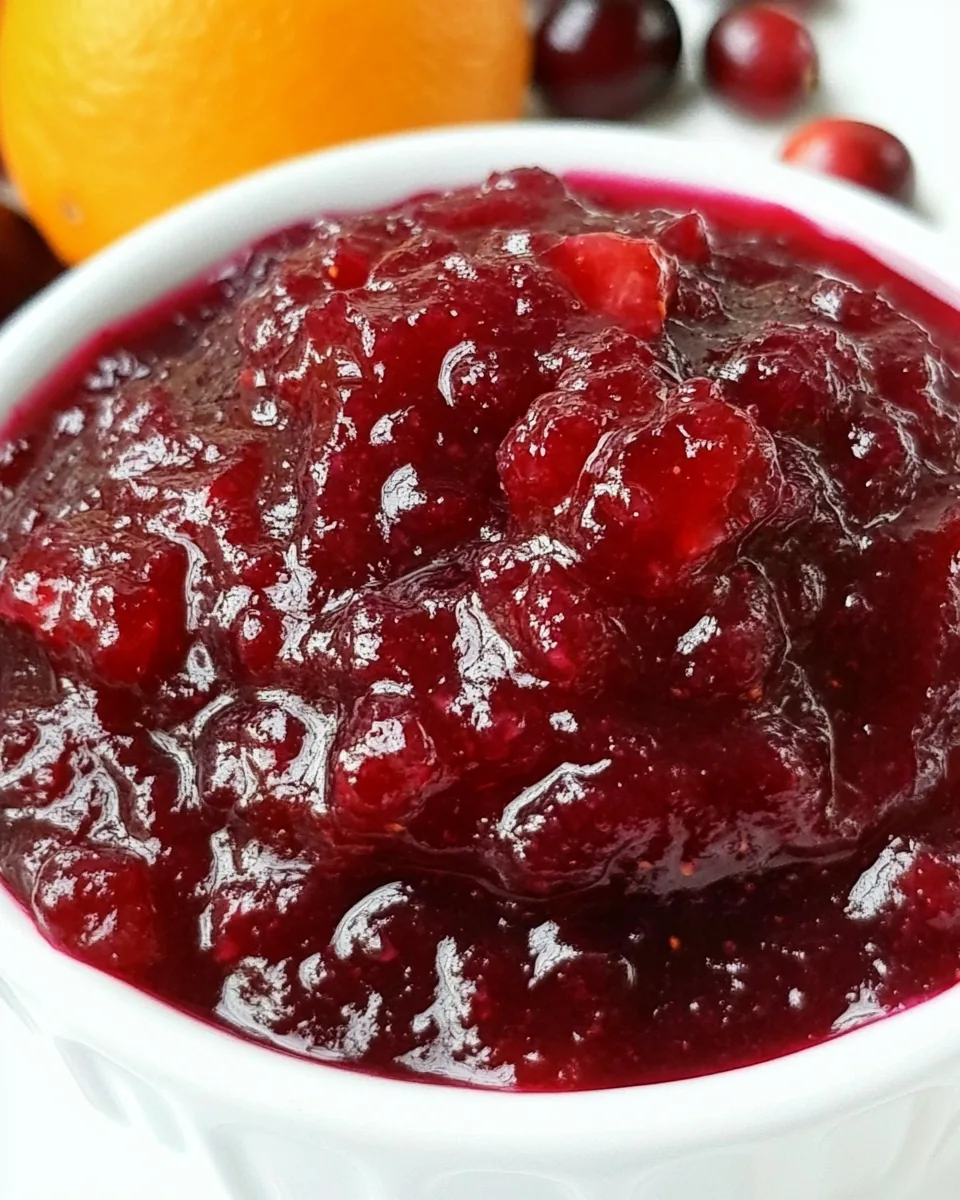 Cranberry Sauce