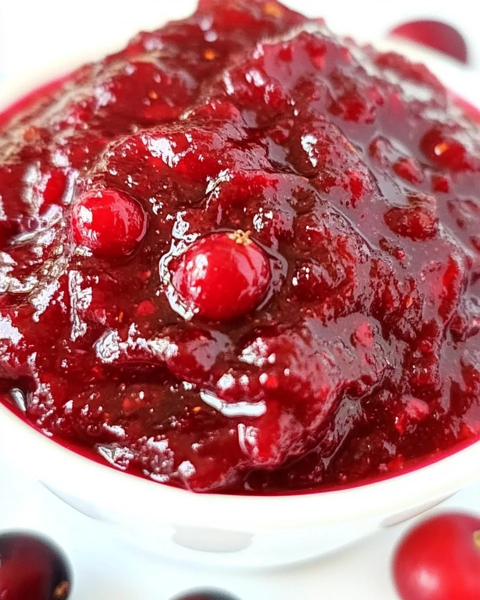 Cranberry Sauce