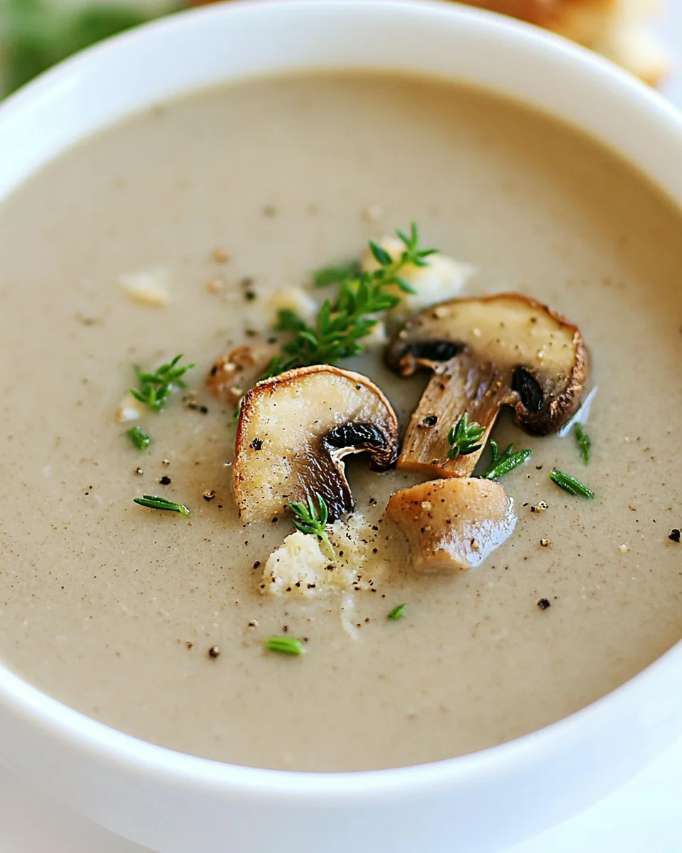 Cream of Mushroom Soup