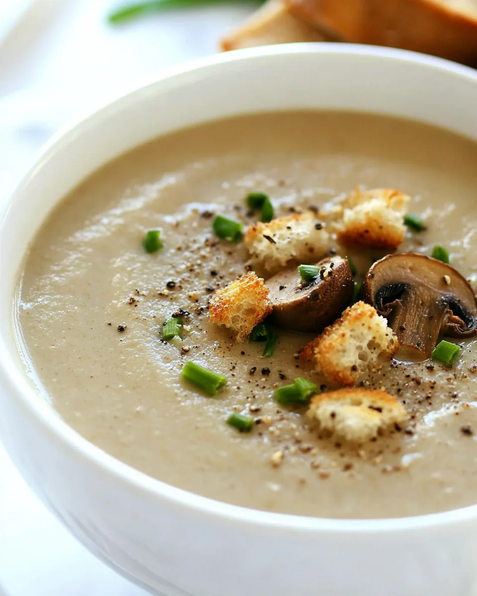 Cream of Mushroom Soup