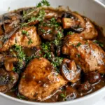 Creamy Balsamic Chicken and Mushrooms